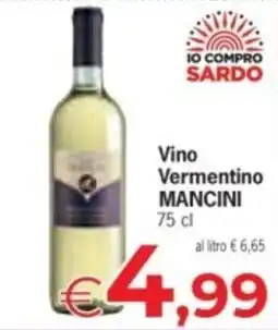 Despar Vino Vermentino Mancini offerta