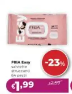 La Saponeria FRIA Easy salviette struccanti offerta