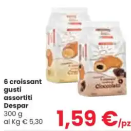 Despar Croissant gusti assortiti Despar offerta