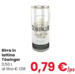 Despar Birra in lattina Töwinger offerta