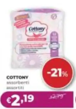La Saponeria Cottony assorbenti assortiti offerta