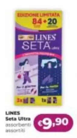 La Saponeria Lines Seta Ultra assorbenti offerta