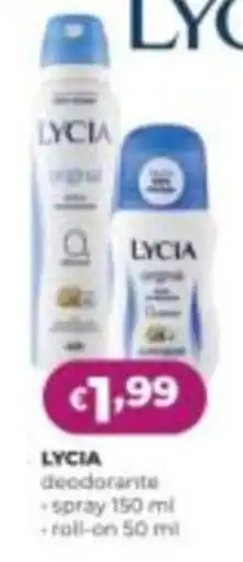 La Saponeria Lycia deodorante offerta