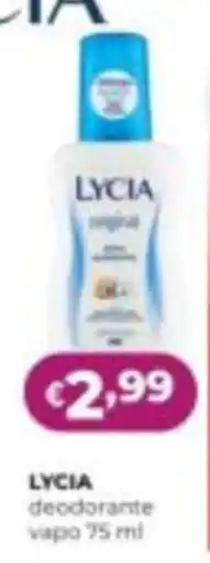 La Saponeria Lycia deodorante vapo offerta