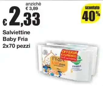 Salviettine Baby Fria