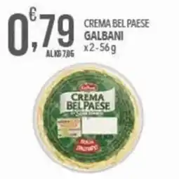 Iper Romagnolo Crema bel paese Galbani offerta