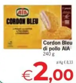 Despar Cordon Bleu di pollo AIA offerta