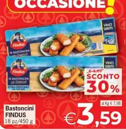 Despar Bastoncini Findus offerta