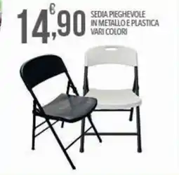 Iper Romagnolo Sedia pieghevole offerta