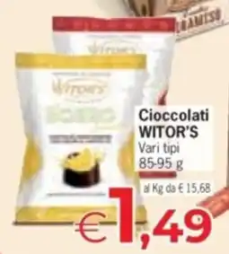 Despar Cioccolati Witor's offerta