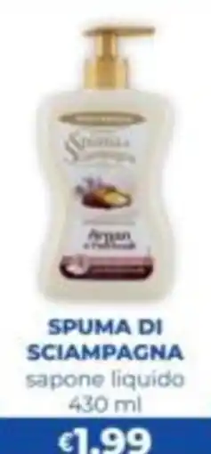 La Saponeria Spuma di sciampagna sapone liquido offerta