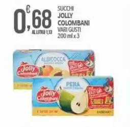 Iper Romagnolo Succhi Jolly Colombani offerta