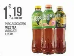 Iper Romagnolo Thè classico/zero Fuze Tea offerta