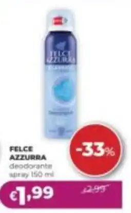 La Saponeria Felce azzurra deodorante offerta