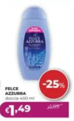 La Saponeria Felce Azzurra doccia offerta