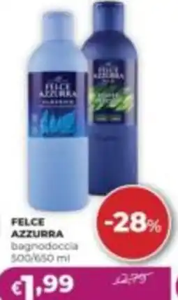 La Saponeria Felce Azzurra bagnodoccia offerta
