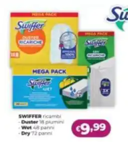 La Saponeria Swiffer ricambi offerta