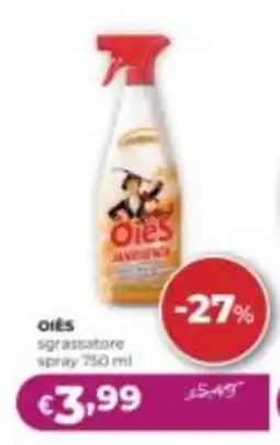 La Saponeria Oies sgrassatore spray offerta