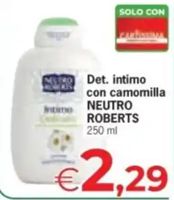 Despar Det. intimo con camomilla NEUTRO ROBERTS offerta