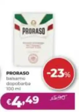 La Saponeria Proraso balsamo dopobarba offerta