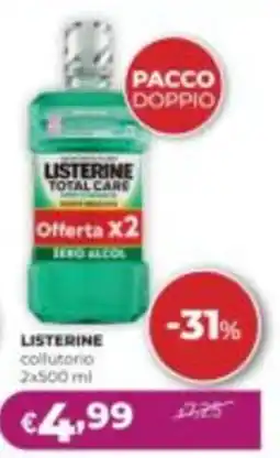 La Saponeria Listerine collutorio offerta