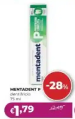 La Saponeria Mentadent P dentifricio offerta