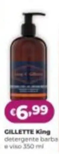 La Saponeria Gillette King detergente barba e viso offerta