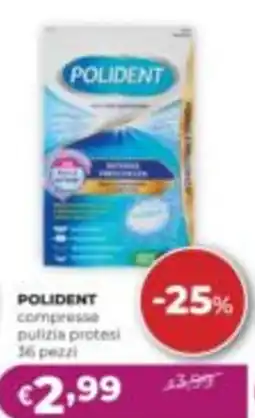 La Saponeria Polident compresse pulizia protesi offerta