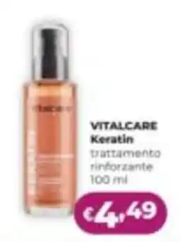 La Saponeria Vitalcare Keratin trattamento rinforzante offerta