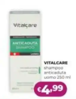 La Saponeria Vitalcare shampoo anticaduta uomo offerta