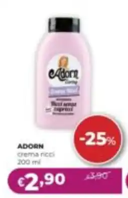 La Saponeria Adorn crema ricci offerta