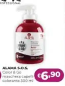 La Saponeria Alama S.O.S. Color & Go maschera capelli colorante offerta