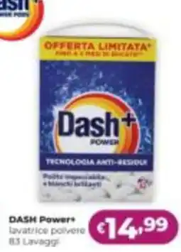 La Saponeria Dash Power+ lavatrice polvere offerta