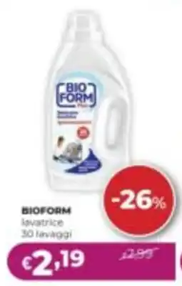 La Saponeria Bioform lavatrice offerta