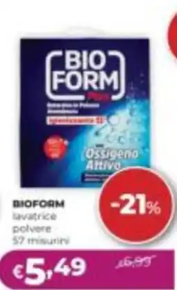 La Saponeria Bioform lavatrice polvere offerta