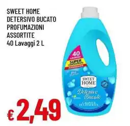 Famila Superstore Sweet Home Detersivo Bucato offerta