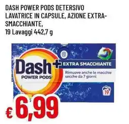 Famila Superstore Dash Power Pods detergente lavatrice in capsule offerta