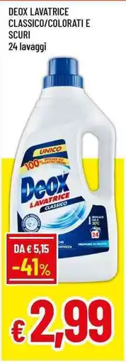 Famila Superstore Deox lavatrice classico offerta