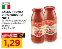 Alì Supermercati Salsa pronta Mutti offerta
