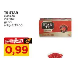 Alì Supermercati Tè Star classico offerta