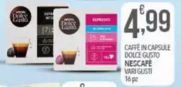 Iper Romagnolo Caffè in capsule Dolce Gusto Nescafé offerta