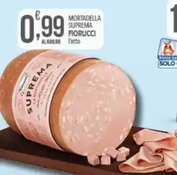 Iper Romagnolo Mortadella Suprema Fiorucci offerta