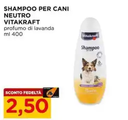 Alì Supermercati Shampoo per cani neutro Vitakraft offerta