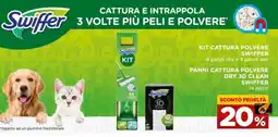 Alì Supermercati Swiffer Kit cattura polvere offerta