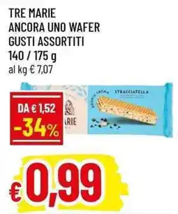 Famila Superstore Tre Marie ancora uno wafer gusti assortiti offerta