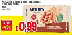 Famila Superstore Misura Fibrextra Fette Biscottate offerta