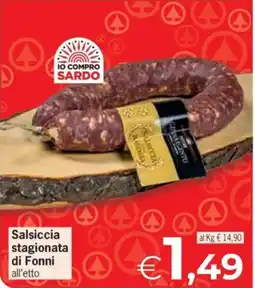 Despar Salsiccia stagionata di Fonni offerta