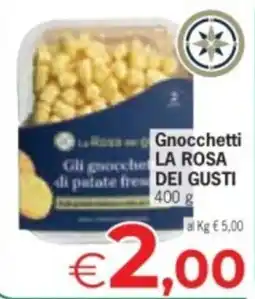 Despar Gnocchetti LA ROSA DEI GUSTI offerta