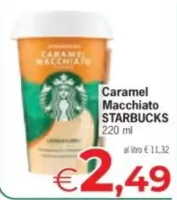 Despar Caramel Macchiato Starbucks offerta