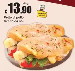 Sì con te Petto di pollo farcito da noi offerta